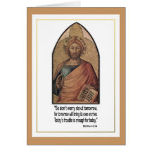 Le ~ chrétien de citation de vers de 6h34 de Matth Carte De Vœux