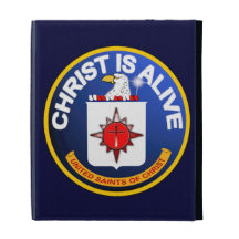 Le Christ est vivant - icône de la C.I.A identique Étuis iPad Folio