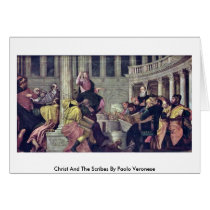 Le Christ et les scribes par Paolo Veronese cartes