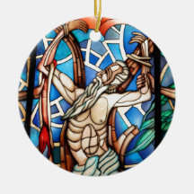 Le Christ sur la croix Décoration De Noël