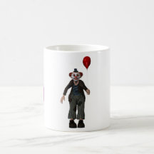 Le clown et son ballon tasse à café