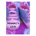 Le club de la maman ! chaussures de bébé roses de  invitations
