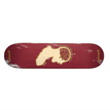 Le combat ou la fuite skateboards personnalisés