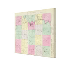 Le comté de Cloud, le Kansas Toile Tendue
