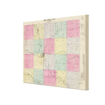 Le comté d'Ottawa, le Kansas Impression Sur Toile