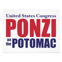 Le congrès : Ponzi sur le Potomac Invitations Personnalisées