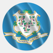 LE CONNECTICUT AUTOCOLLANTS