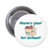Le cool de la maison badge avec épingle