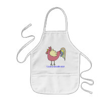 Le coq de Robbie badine le tablier