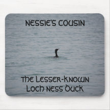 Le COUSIN du NESSIE - mousepad Tapis De Souris