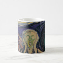 Le cri perçant par Edvard Munch, expressionisme vi Tasse À Café