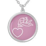 Le cupidon frappe le collier fait sur commande