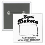 Le DAKOTA DU SUD - T-shirts "de DEVISE d'ÉTAT du D Badge Avec Épingle