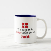 Le danois humble tasse à café