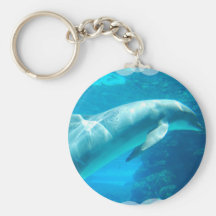 Le dauphin bouillonne Keychain Porte-clefs