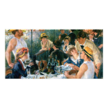 Le déjeuner de Renoir de la partie de canotage (18 Cartes Avec Photo