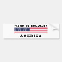 Le Delaware a fait dans les conceptions Autocollants Pour Voiture