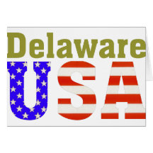 Le Delaware Etats-Unis ! Carte De Vœux