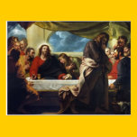 Le dernier dîner par Benjamin occidental cartes postales