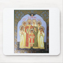 LE DERNIERS TSAR ET FAMILLE RUSSES TAPIS DE SOURIS