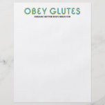 Le DESSUS obéissent Glutes Prospectus Avec Motif