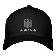 Le Deutschland "manteau des bras allemand" brodés Casquettes De Baseball Brodées