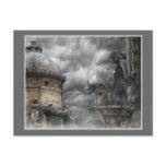 Le Diable carte postale - The Devil postcard
