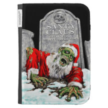 Le double de Noël de zombi a dégrossi Coque Kindle