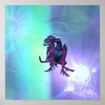Le dragon conçoit l'affiche
