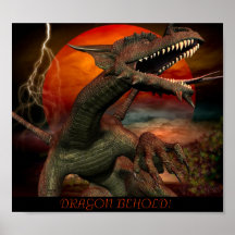 Le dragon voient ! affiche