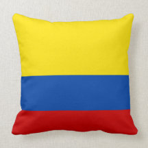 Le drapeau de la Colombie Oreiller