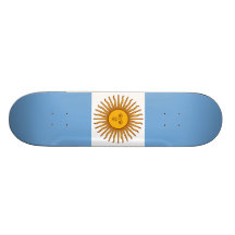 Le drapeau de l'Argentine Planches À Roulettes