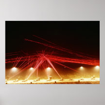 Le feu de traceur posters