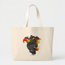Le feu d'Elephante Sac En Toile