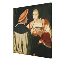 Le fiançailles impression sur toile