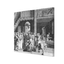 Le fiançailles toile tendue sur châssis