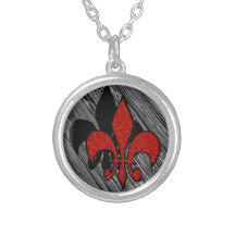 Le Fleur-De-Lis Colliers Personnalisés
