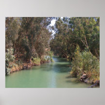 Le fleuve Jourdain Posters
