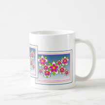 Le flottement fleurit 1 tasse