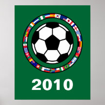 Le football 2010 poster