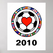 Le football 2010 poster