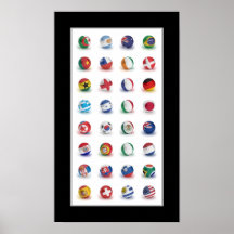 Le football 2010 du monde - affiche