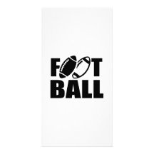 Le football cartes de vœux avec photo