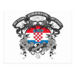 Le football Croatie Cartes Postales