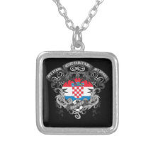 Le football Croatie Colliers Personnalisés