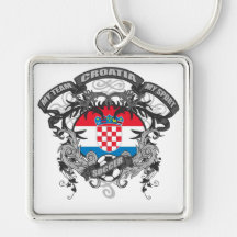 Le football Croatie Porte-clef