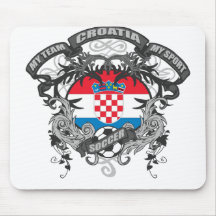 Le football Croatie Tapis De Souris