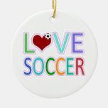 LE FOOTBALL D'AMOUR ORNEMENT DE NOËL