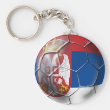 Le football de la Serbie Porte-clef