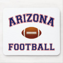 LE FOOTBALL DE L'ARIZONA TAPIS DE SOURIS